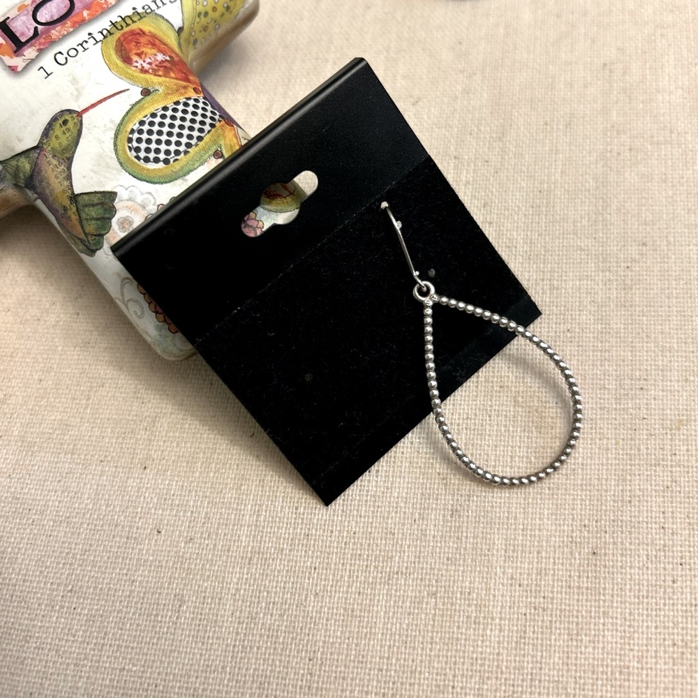 Pandora dangle beaded hook ok EARRING ( one)